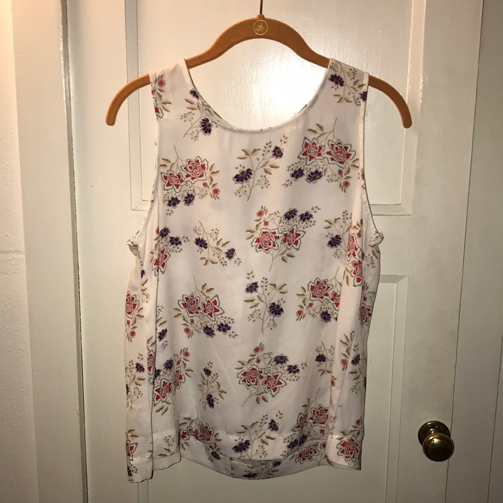 Flower tank top